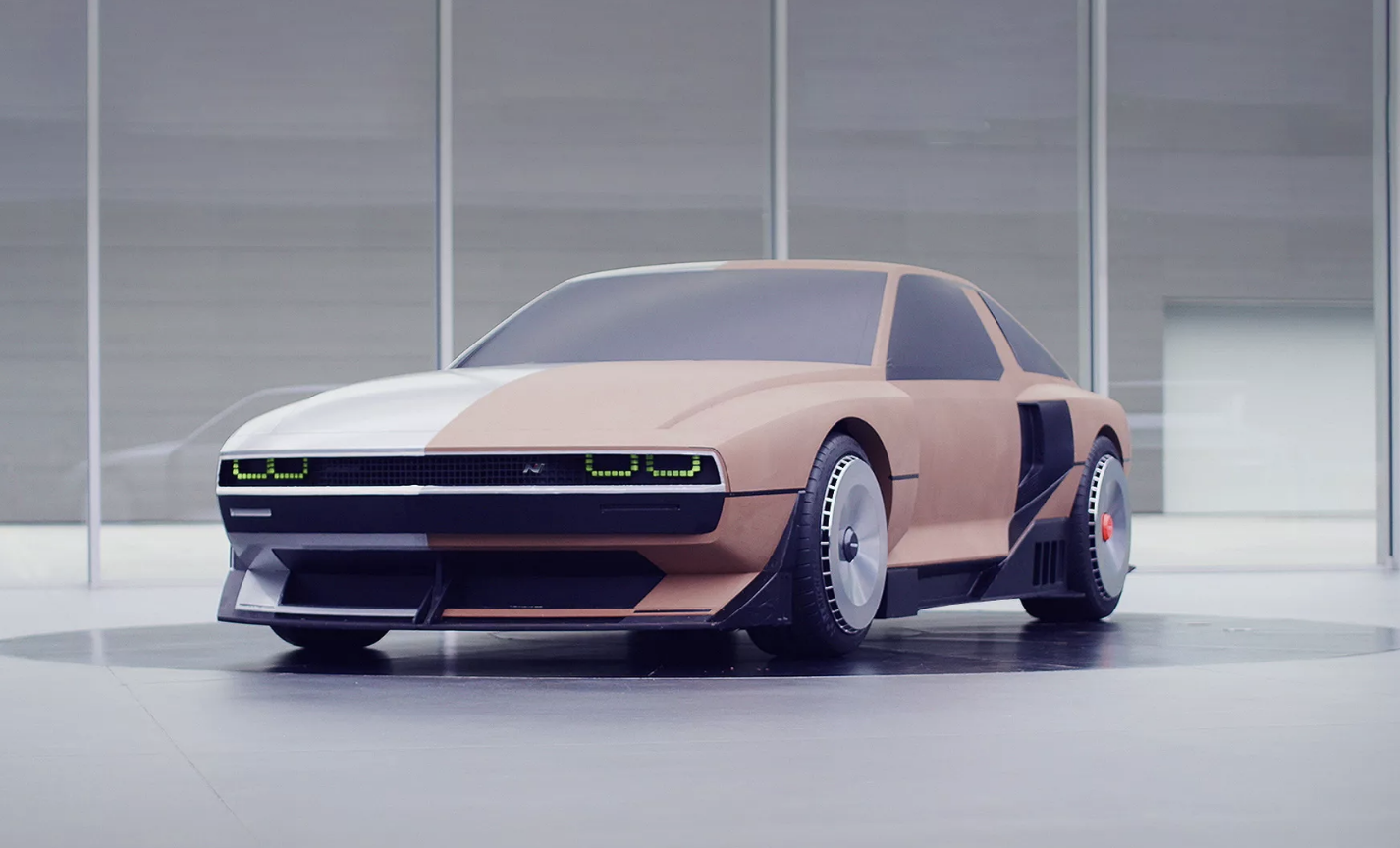 La Hyundai N Vision 74 diventerà un’auto di serie? Si ispira alla Pony Coupé di Giugiaro