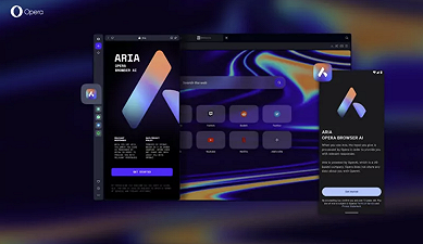Opera introduce Aria: un’intelligenza artificiale connessa ad internet che sfida Bing Chat