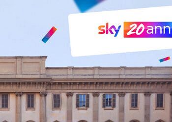Sky 20 anni: un evento celebrativo al Palazzo Reale di Milano