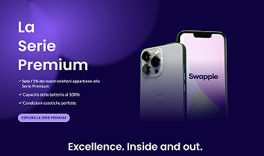 Swappie, che vende smartphone ricondizionati, ha annunciato la nuova linea “Premium”: iPhone usati ma pari al nuovo