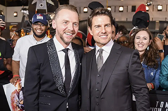 L’amicizia tra Tom Cruise e Simon Pegg ha un’unica regola: “non parliamo mai di Scientology”