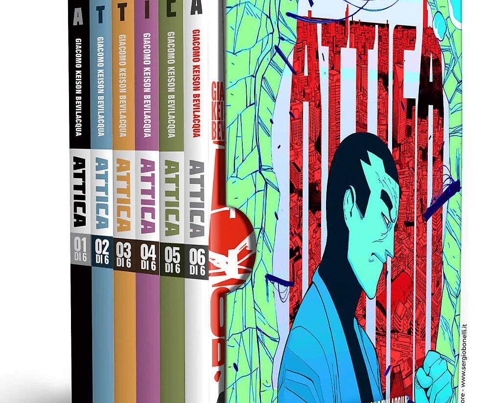 Attica: il cofanetto della serie a fumetti di Giacomo Bevilacqua in uscita il 12 maggio