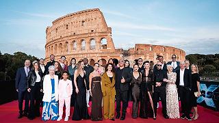 Fast X: foto e video della première mondiale e del compleanno di Vin Diesel a Roma