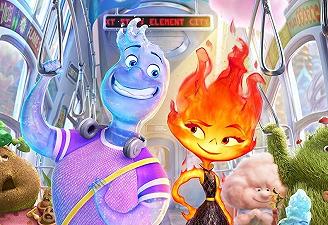 Elemental: ecco il poster del film Pixar