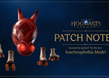 Hogwarts Legacy: la patch 1.06 introduce la modalità per aracnofobici