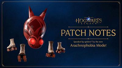 Hogwarts Legacy: la patch 1.06 introduce la modalità per aracnofobici