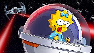 Maggie Simpson e il ritorno nella Galassia lontana lontana: da domani su Disney+