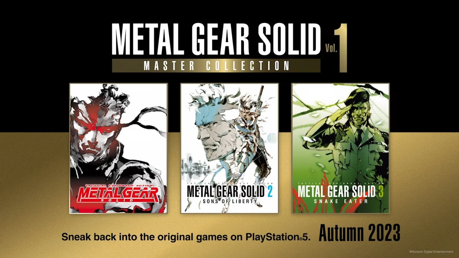 Metal Gear Solid: Master Collection Vol. 1: la raccolta includerà ben cinque giochi, non tre