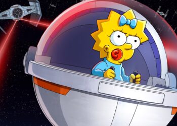 I Simpson: il poster del cortometraggio che uscirà per lo Star Wars Day