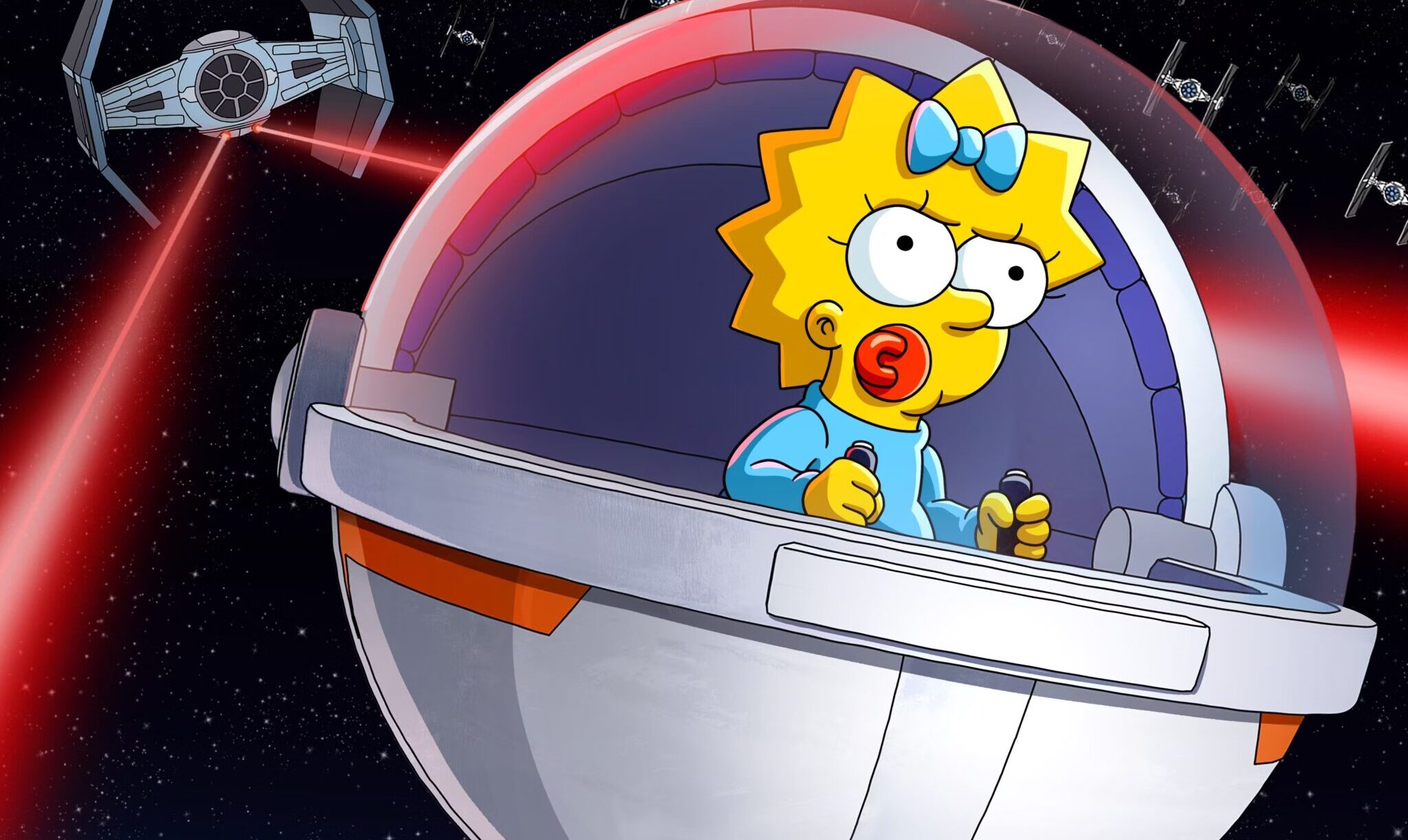 I Simpson: il poster del cortometraggio che uscirà per lo Star Wars Day