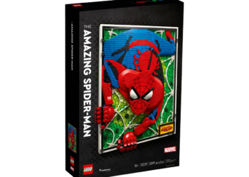 LEGO The Amazing Spider-Man Art: dall'1 agosto in vendita il set con effetto tridimensionale