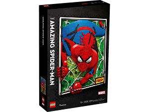 LEGO The Amazing Spider-Man Art: dall’1 agosto in vendita il set con effetto tridimensionale