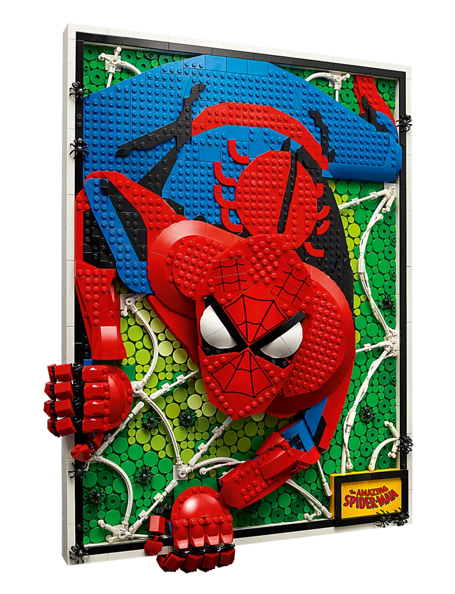 LEGO The Amazing Spider-Man Art: dall'1 agosto in vendita il set con  effetto tridimensionale