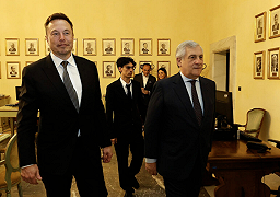 Elon Musk a Roma: il colloquio con il Governo è durato più di un’ora