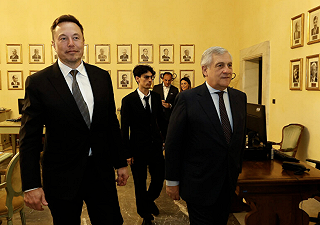 Elon Musk a Roma: il colloquio con il Governo è durato più di un’ora