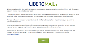 Libero e Virgilio sono nuovamente online, dopo il secondo grave disservizio in meno di 12 mesi