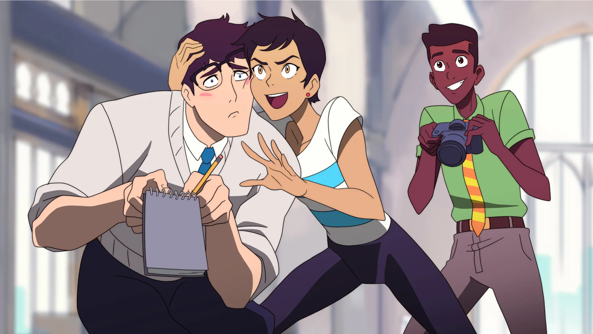 My Adventures With Superman: la sigla del cartone in stile anime