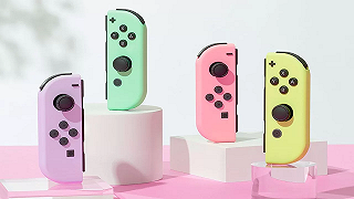 Nintendo Switch: annunciate nuove colorazioni pastello per i Joy-Con