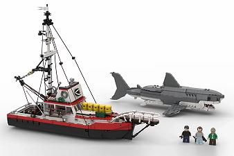 LEGO Ideas: il set de Lo Squalo verrà messo in commercio