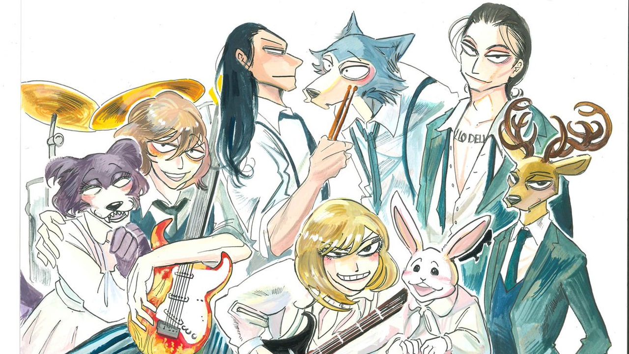 Måneskin: il video ufficiale di Timezone con le immagini dal manga Beastars