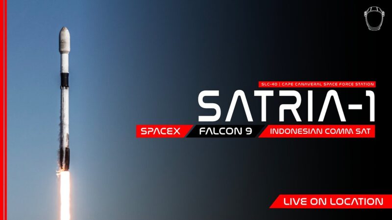 SpaceX lancia un satellite per potenziare la connettività Internet in Indonesia