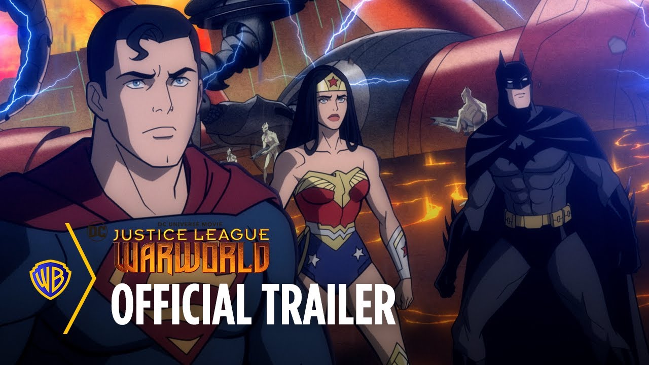 Justice League: Warworld – Il trailer del film d’animazione