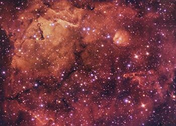 Nebulosa Sh2-284: un vivaio di stelle a 15.000 anni luce dalla Terra