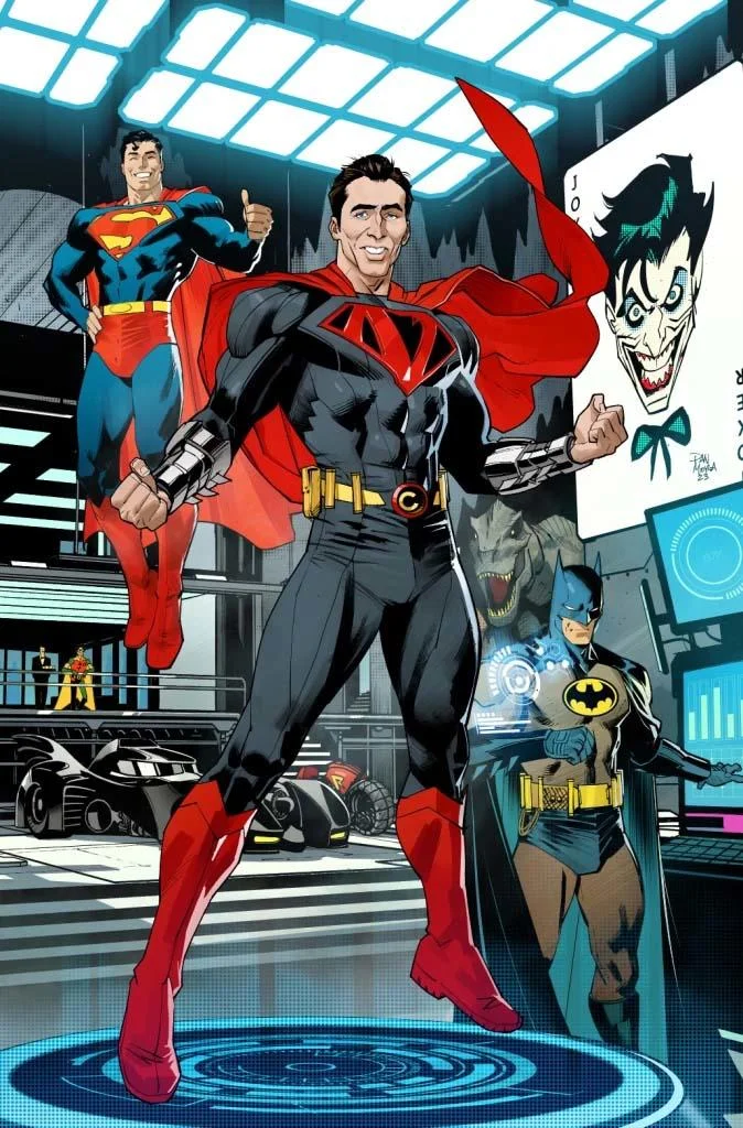 Superman: Nicolas Cage comparirà in una copertina DC con il costume dell' Uomo d'Acciaio