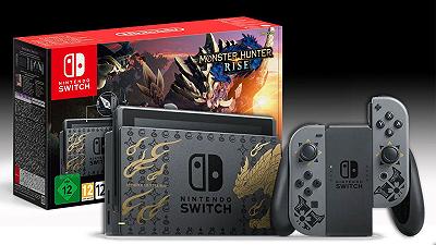 Offerte Amazon: Nintendo Switch in edizione Monster Hunter Rise con gioco e DLC in sconto