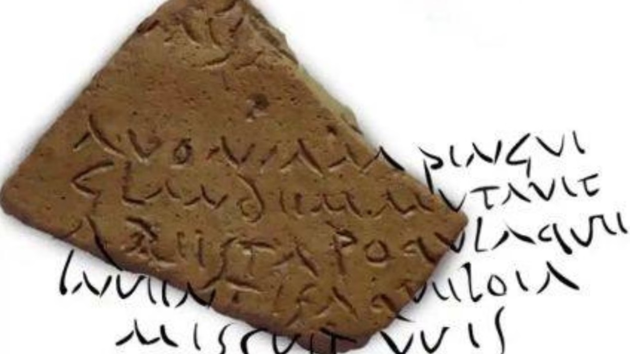 Una poesia di Virgilio incisa su un’anfora romana: una scoperta senza precedenti