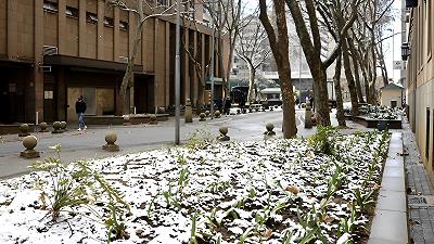 Neve a Johannesburg: la prima dopo oltre un decennio