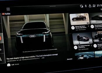 YouTube sbarca su tutte le auto Audi di ultima generazione