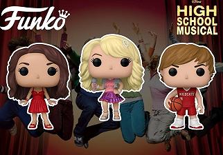 High School Musical: ecco i Funko POP! dei personaggi protagonisti