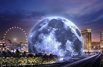 The Sphere: l’enorme arena costata 2,2 miliardi di dollari non passa inosservata, nemmeno a Las Vegas