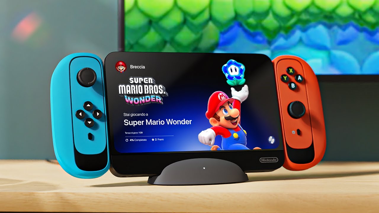 Nintendo Switch 2 concept, Riccardo “Breccia” Cambò racconta come lo ha realizzato