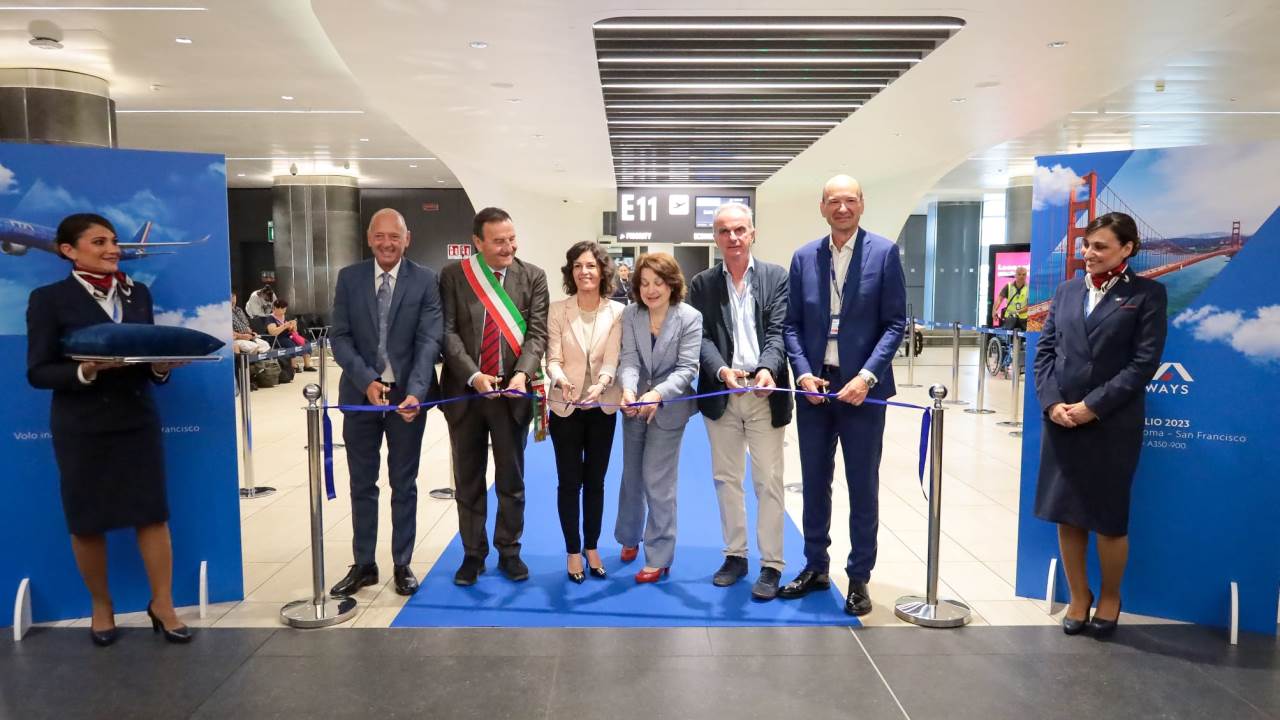 ITA Airways inaugura il volo diretto Fiumicino-San Francisco