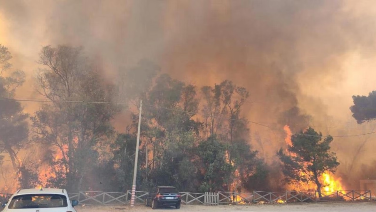 Incendi in Europa nel 2022: CO2 pari a 10 milioni di auto