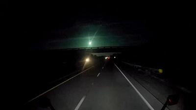 Meteora verde: avvistamento registrato negli Stati Uniti