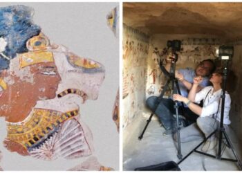 Antico Egitto: l'imaging chimico rivela dettagli delle pitture
