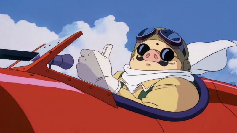 Porco Rosso: la sinistra in Spagna ha utilizzato il personaggio di Miyazaki come slogan