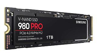 Offerte Amazon: SSD Samsung 980 PRO da 1 TB per PC e PS5 in sconto al prezzo minimo storico