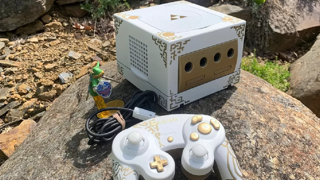 The Legend of Zelda: fan crea un GameCube a tema Tears of the Kingdom