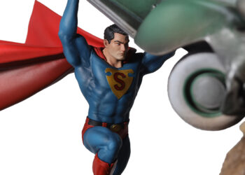 Superman: la statuetta da collezione che replica la prima apparizione nei fumetti