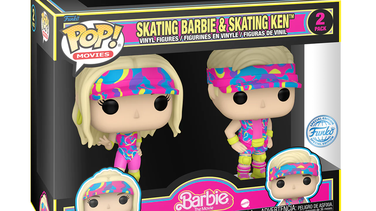 Barbie: ecco il Funko POP! con Ken e Barbie sui pattini