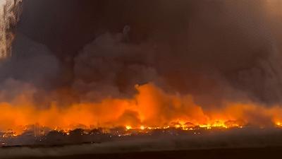 Incendi alle Hawaii: situazione resa più grave dall’uragano Dora