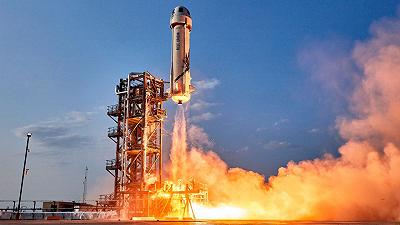 I razzi Blue Origin di Jeff Bezos stanno inquinando lo spazio