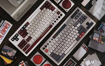 8BitDo ha presentato due tastiere meccaniche ispirate al Nintendo NES e Famicon