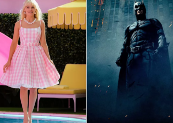 Barbie defeats the Dark Knight and is Warner Bros.'s highest-grossing film.  throughout US history.