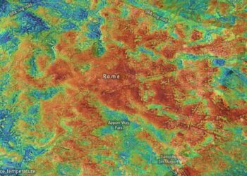 Città europee nell'afa estiva: le immagini della Stazione Spaziale Internazionale di luglio 2023
