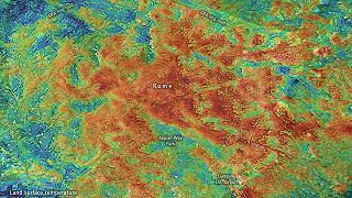 Città europee nell’afa estiva: le immagini della Stazione Spaziale Internazionale di luglio 2023